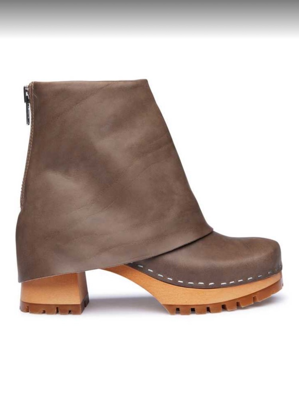 Swedish Hasbeens Bootcut Booties EUC 1332